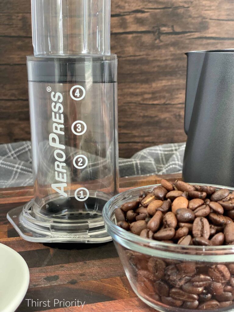 Snapshot of Aeropress Whole Bean Coffee Flavor Notes
