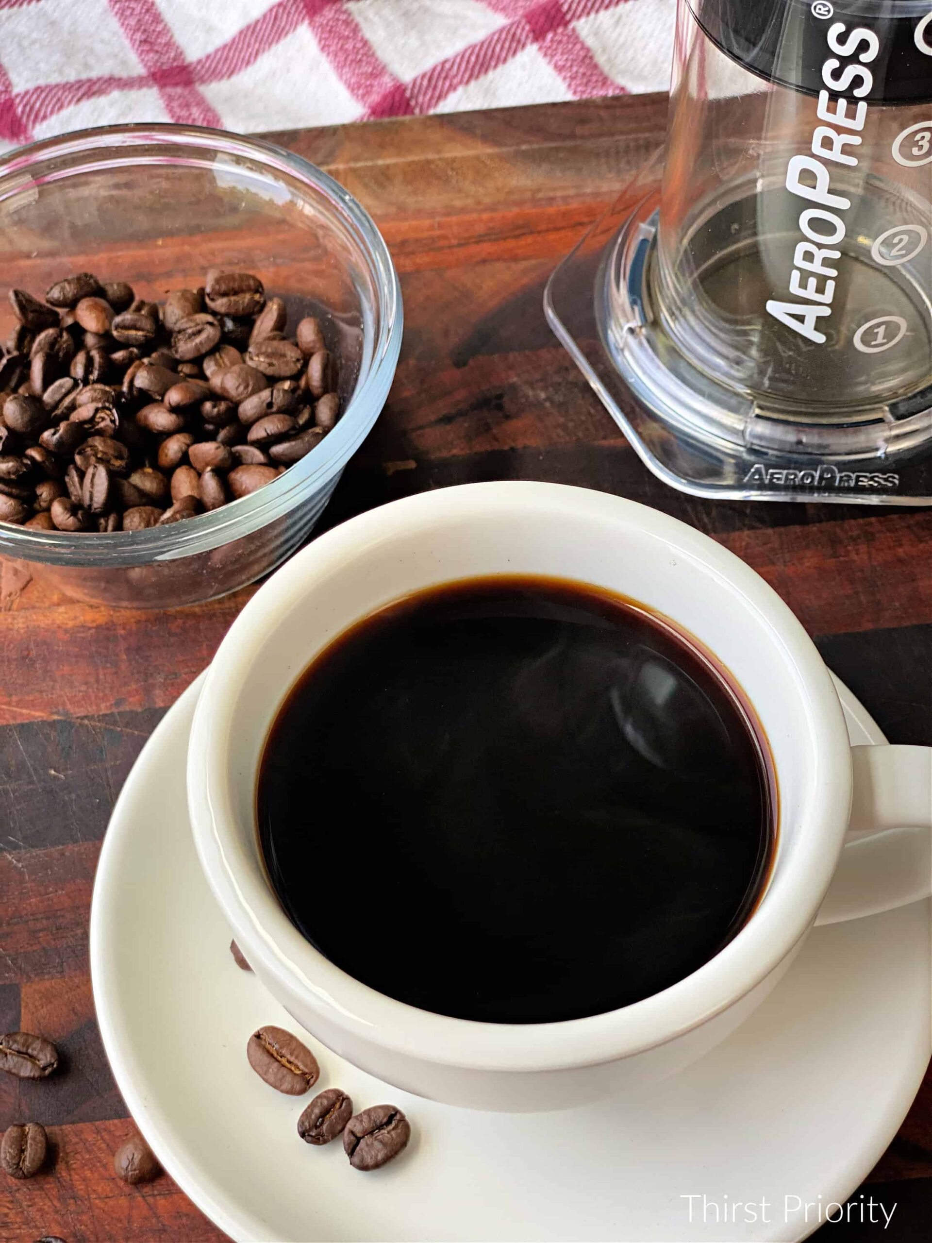 easy aeropress recipe to make black coffee 