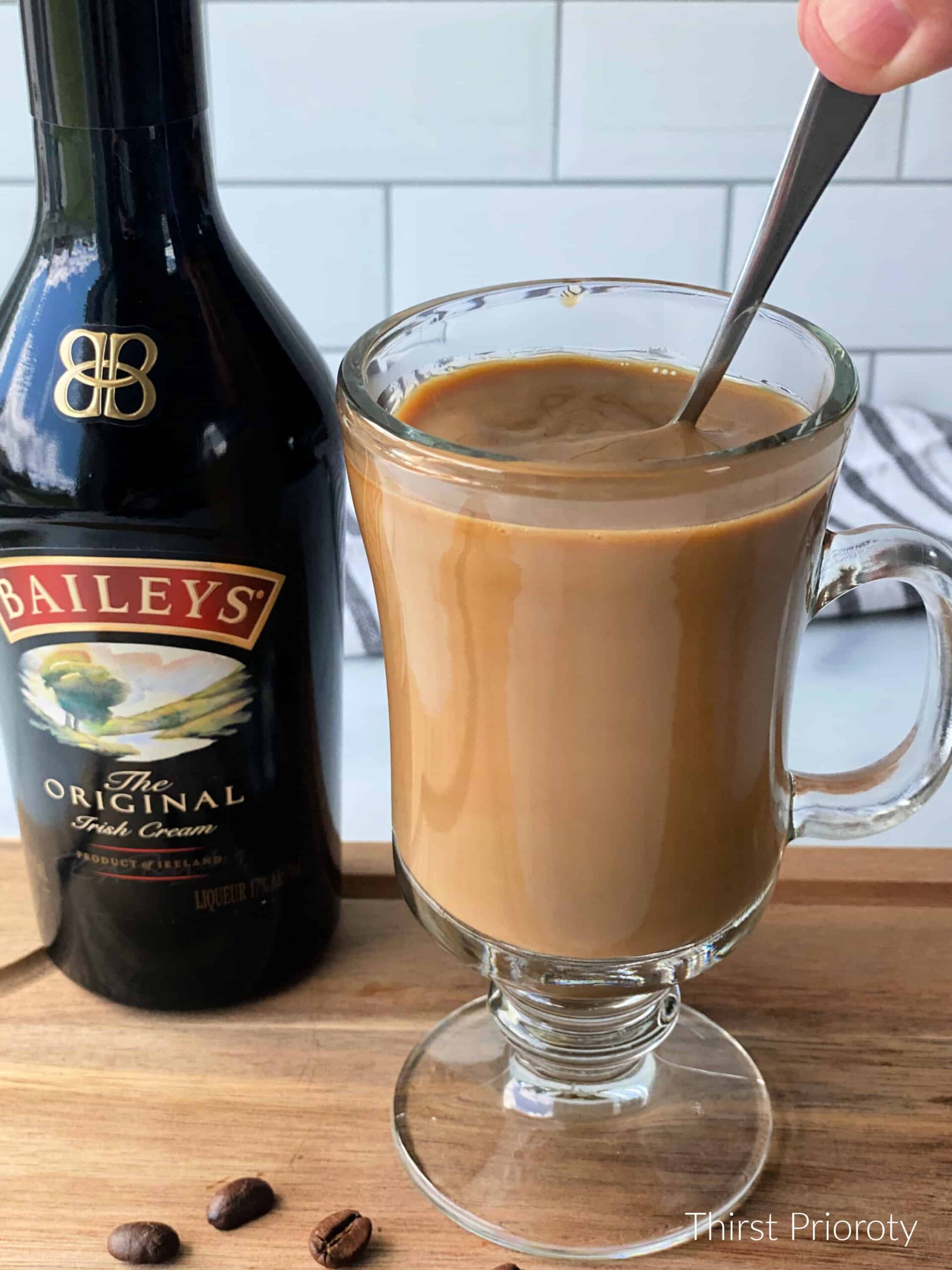 how to make a hot Baileys Coffee 