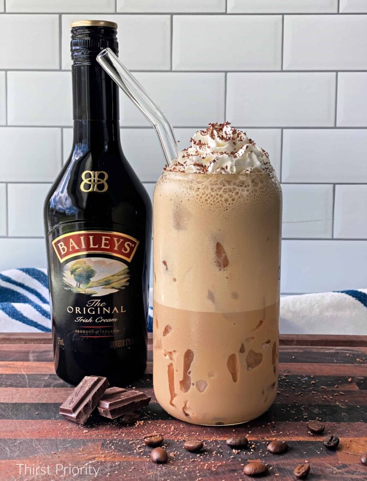 Baileys Iced Coffee Recipe (Bailey&amp;#39;s Irish Cream)