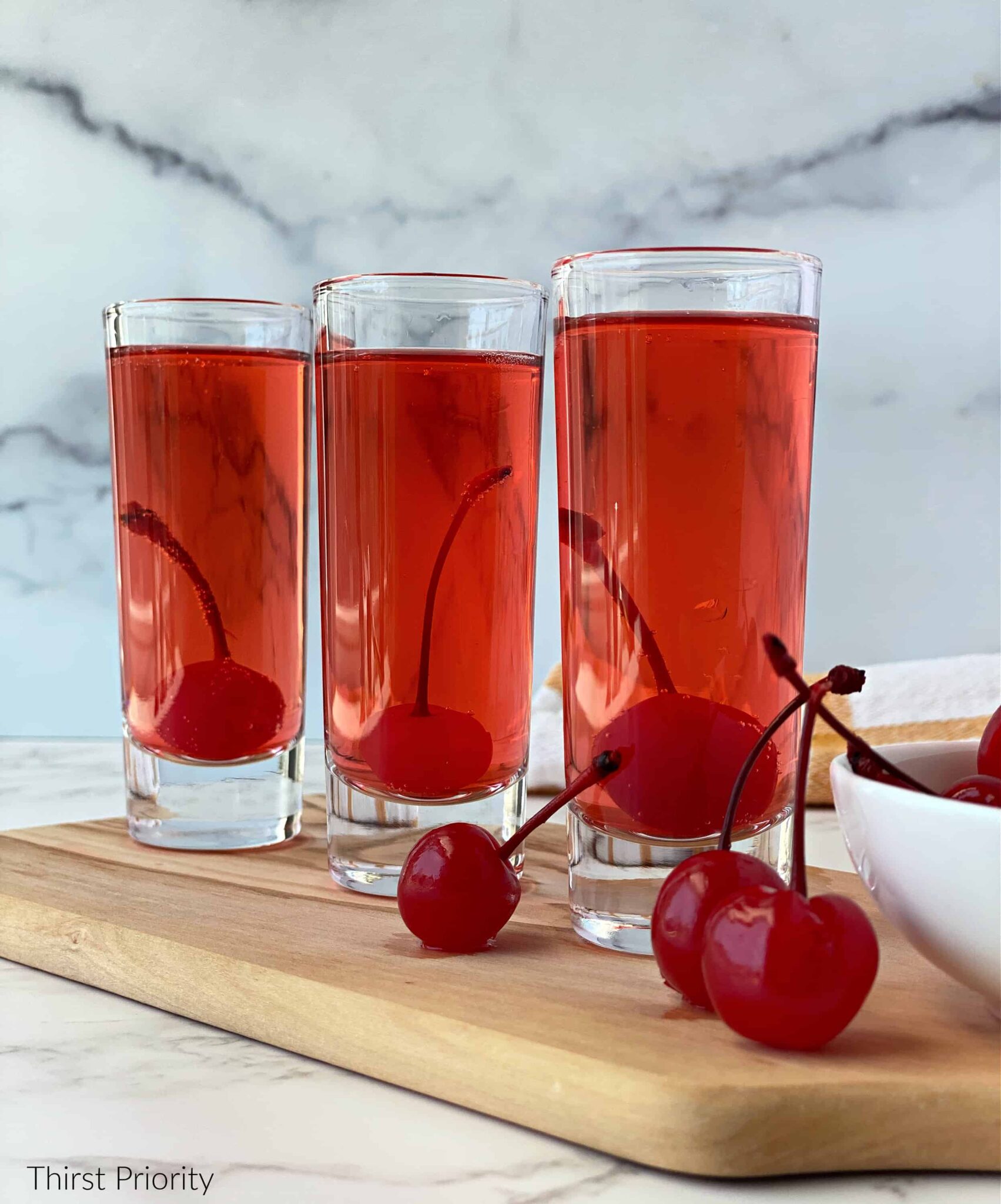 3 Ingredient Cherry Bomb Shot Recipe (and Cocktail)
