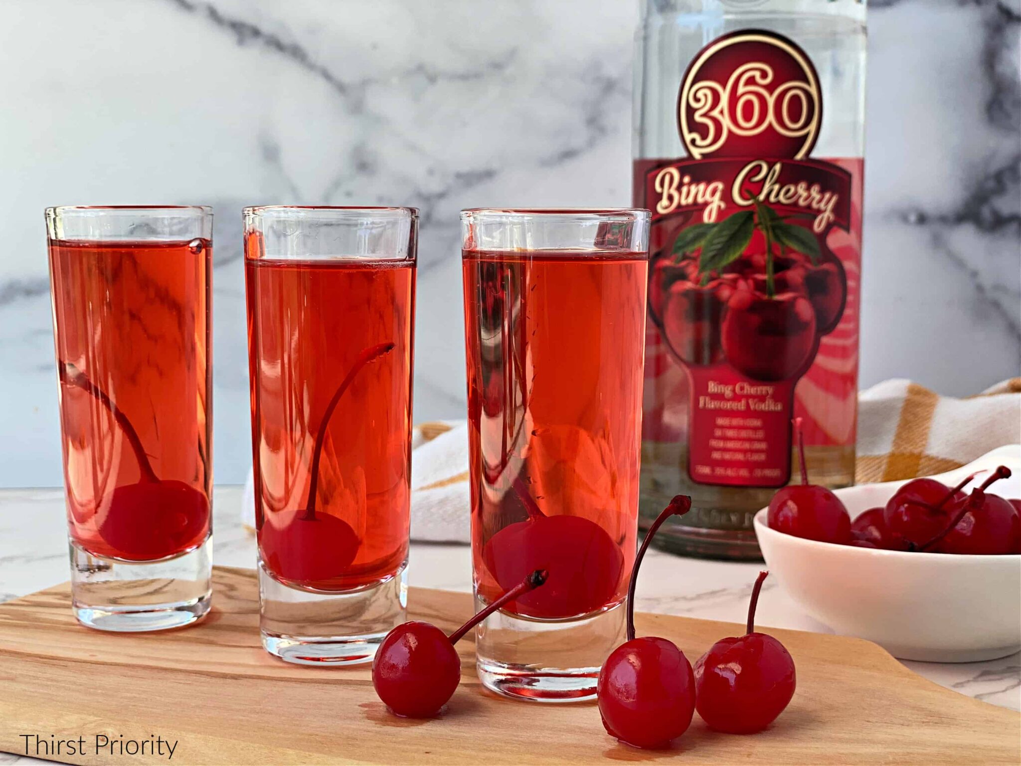3 Ingredient Cherry Bomb Shot Recipe (and Cocktail)