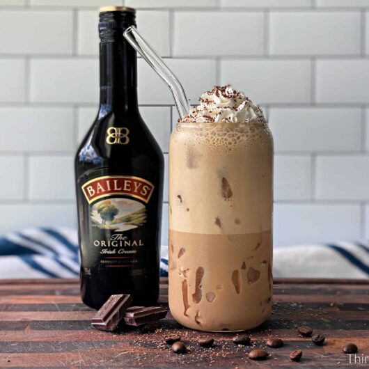 Baileys Iced Coffee Recipe (Bailey's Irish Cream)