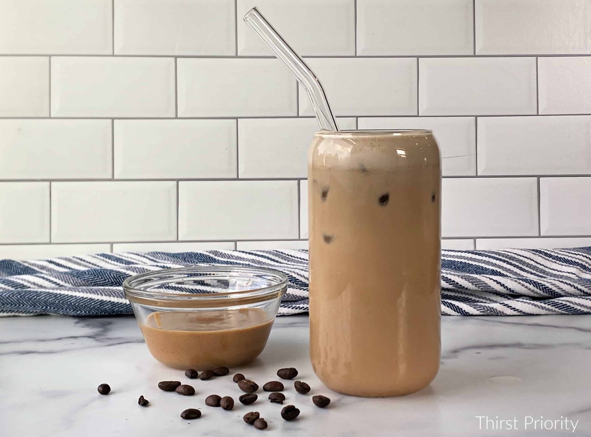 Peanut Butter Coffee Recipe (Iced & Hot Option)