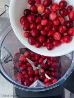 Cranberry Lime Refresher (Fresh Cranberry Water)