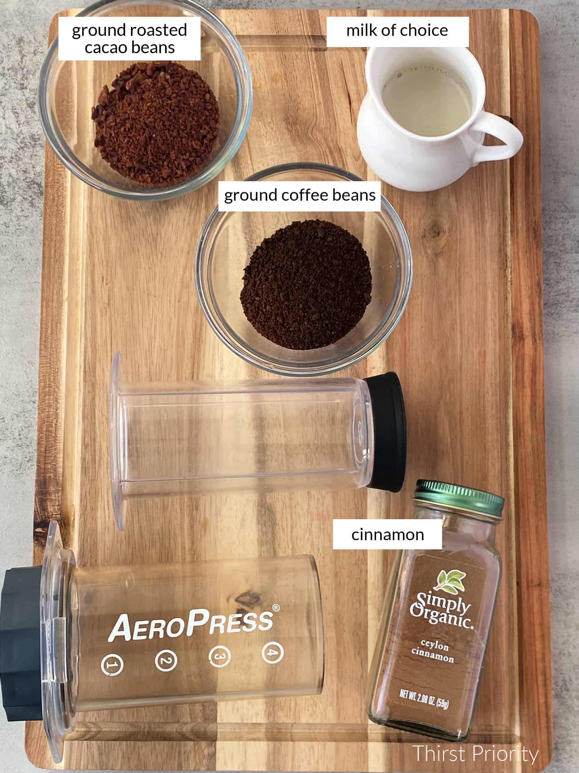 aeropress cacao coffee recipe 