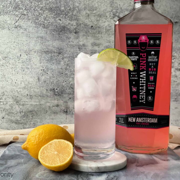 Pink Vodka Lemonade Recipe (Pink Whitney Cocktail)